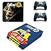 Produktbild THTB Playstation 4 Pro + 2 Controller Aufkleber Schutzfolien Set - Fallout 76 (3) /PS4 P