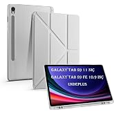 UnDePlus Samsung Galaxy Tab S10 Lite FE/S10/S9 FE/S9 ile uyumlu Kılıf Kalem B&ouml;lmeli Trifolding Case(12.4in&ccedil; Değildir)