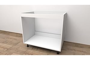 CALANDRELLI ALFREDO ALFREDO CALANDRELLI Mobile per lavello da Incasso senza ante, Colore bianco, Misure 90X55X72, Spessore 18 mm