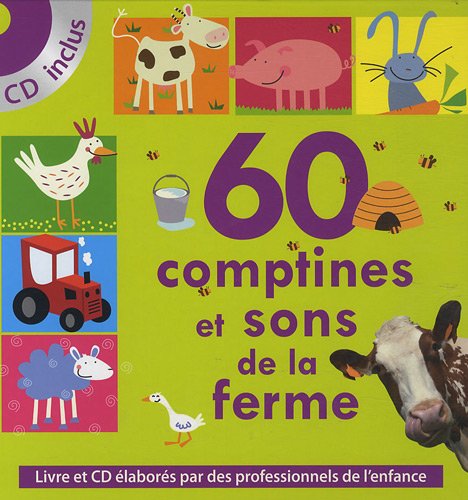 couverture de : 60 comptines et sons de la ferme