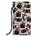 Produktbild LEMORRY Sony Xperia XZ Hülle Tasche Ledertasche Flip Beutel Haut Slim Fit Bumper Schutz Magnetisch Schließung Stehening Soft SchutzHülle Weich Silikon Cover Case Schale für Sony Xperia XZ, Karikatur-Katze