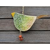 Keramik Huhn Vogel Gartendekoration