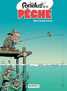 jaquette livre Les fondus de la pêche T01