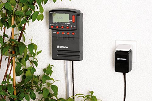 Gardena 1276-20 Bewässerungssteuerung Comfort 4040 modular, mit Netzausfallsicherung, automatisch, Indoor & Outdoor (Netzanschluss: 230V, Bewässerungszyklen pro Tag: 4, Sensoren Anschluss: Ja) - 2