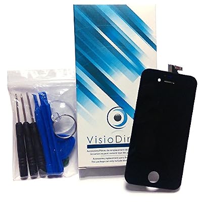 Visiodirect Ecran complet pour iPhone 6S noir vitre tactile + ecran LCD sur chassis + outils - Visiodirect -