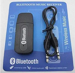 KMJSA B062 Bluetooth Dongle Car Bluetooth 4.0 USB Music Audio Receiver Wireless 3.5MM Jack Bluetooth Transmitter Bluetooth Audio Music Adapter Car Aux Wireless Handsfree