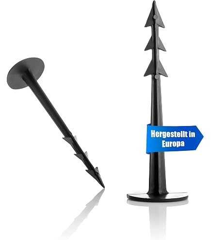 100 Erdnägel 19 Cm Lang – Perfekt Zum Befestigen Von Unkrautvlies & Gartentextilien
