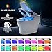 Produktbild bqmqolove Nacht LED WC Licht Sensor LED WC Nachtlicht UV Antivirus Innen WC Schüssel LED Licht 16 Farbe ändern Sitz Licht
