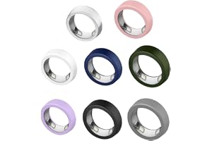 Precisionspassat silikonfodral för Oura Ring 5 som stöder kontinuerligt bärande genom flexibelt materialrespons (S)