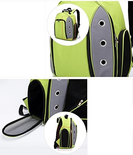 XIONGNA Portable shoulder bag super breathable Pet Car Seat Hammock Cover Protector Mat Blanket Waterproof Washable , green