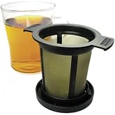 FINUM Brewing Basket Permanent Filter, Plastic, Black, 7 cm