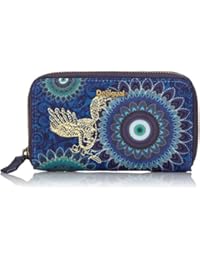 Desigual BOLS_DOUBLE ZIP SMALL COLUMBIA - Monedero de material sintético mujer