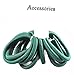 12 Thick Snag Free Endless Hair Elastics Bobbles Ponios Green