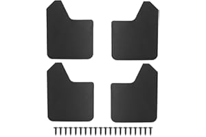 ‎ARAMOX 4Pcs Universal Schmutzfänger für Auto Pickup SUV Van Truck Schmutzfänger Splash Guards Kotflügel Schmutzige Fallen