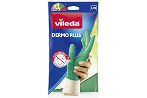 Vileda Dermo Plus Gummihandskar L, Par