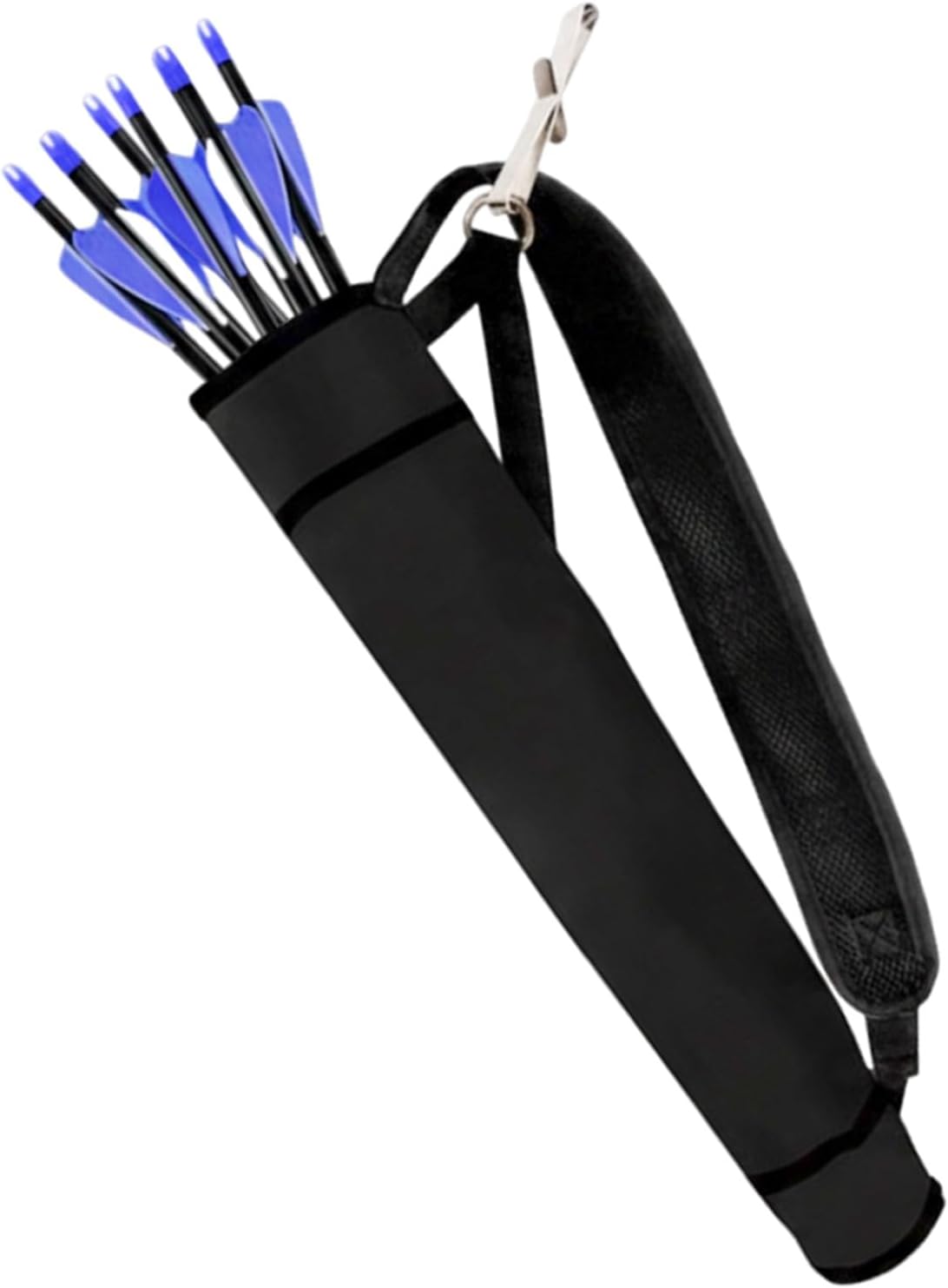 XDGBGFN Tiro con arco Quiver Carcaj para flechas ajustable flecha mochila bolsa espalda y cadera carcaj titular para compuesto arco recurvo práctica objetivo caza
