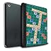 Produktbild STUFF4 PU-Leder Hülle/Case/Brieftasche für Apple iPad 9.7 (2017) tablet / Feinde Schließen Muster / Scrabble Worte Kollektion