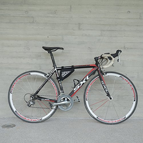 DCCN Fahrradtasche, Rahmentasche / Triangle Bag / Satteltasche / Fahrrad Handy Tasche 5,5 Zoll - 7