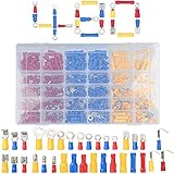 【Aufbewahrungsbox zum Sortieren】 Diese isolatoren Anschluss können ordentlich in einem PVC Box mit separaten Gittern aufbewahrt werden. einfach zu tragen und speichern.