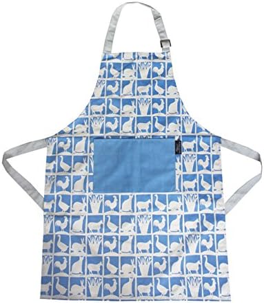 Hinchcliffe and BarberHinchcliffe and Barber Apron-Repetto, Fabric, Blue, 2 x 36 x 20 cm