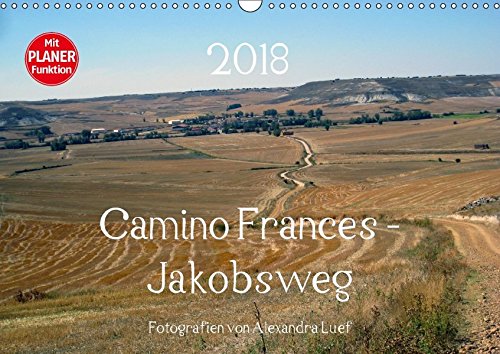 Camino Frances - JakobswegAT-Version (Wandkalender 2018 DIN A3 quer): Unterwegs am Jakobsweg von St. Jean-Pied-de-Port nach Santiago de Compostela ... [Kalender] [Apr 01, 2017] Luef, Alexandra
