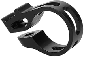 Qiilu Pince De Vélo En Ae D'Aum Pince Dule Levier Vite 22,2 Mm Pour X7 X9 X0 Xx Xo1 Xx1 Sattelklemme, I-Spec II Adapter Collier Sb3 De Serrage Gx Manette Boucle Guidon Vite Noir