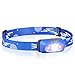 Price comparison product image Head Torch, IPX6 Waterproof Headlights Led, Rechargeable Headlamp with Red Light, Kids Headlamp Torches for Reading, Running, cycling - Blue