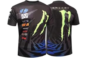 PRORACER T-Shirt für Herren Replik für Motorrad Mónster Energy
