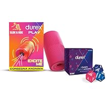 Durex Masturbatore Maschile, Sex Toy Waterproof per Uomini Morbido ...