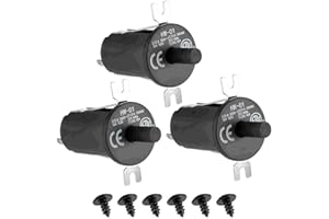 DAZZLEEX 3Pcs Switch For, Lid/Door Switch For Gravity Series 560/800/1050 XL Replacement 120/250V AC, 50/60Hz, 2A, 9904190041