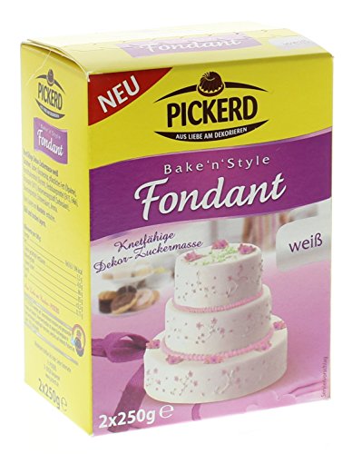 Preisvergleich Produktbild Pickerd - Fondant weiß - 2x250g