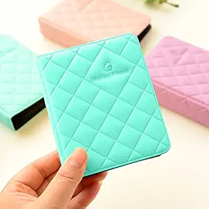 Shopizone Mini 36 Pockets Album for Instax Mini 8/9 / 9+ Accessory Travel Diary to Store Memories - Mint Green