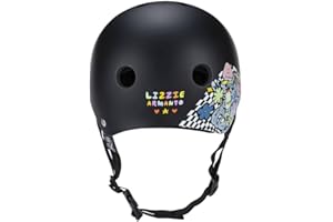 187 KILLER PADS Lizzie Armanto Certified Skate/BMX Helmet - Black Floral (54-58cm - S/M)