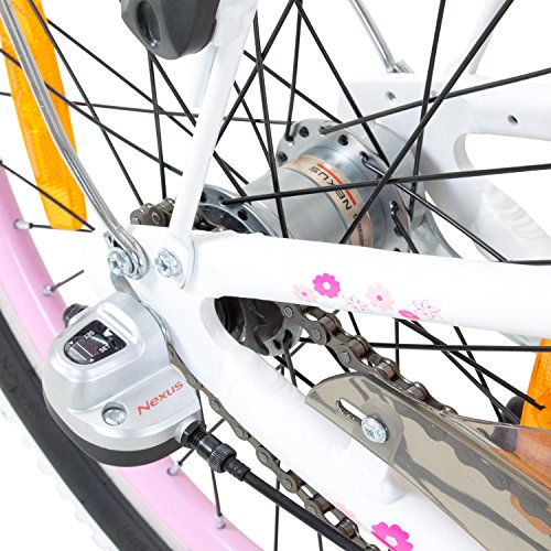 20 Zoll Kinderfahrrad Galano Blossom Mädchenrad Jugendrad Cityrad - 4