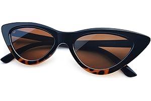 Joopin Occhiali da Sole da Donna Occhi di Gatto Polarizzati Protezione UV Vintage Sunglasses Cat Eye Occhiali da Sole