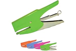 NIKOFFICE Cucitrice Spillatrice Manuale Ufficio Casa Scuola Tascabile Vari Colori + Punti NickOffice