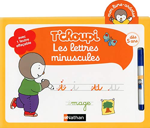 Télécharger Mon livre ardoise T'choupi - Les lettres minuscules - Dès 5 ans Gratuit