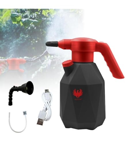 SYLSTAR Drucksprüher 5 Liter, Elektrischer Pflanzensprüher mit 3