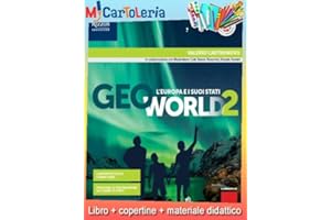 REBILLO GEOWORLD 2 CON ATLANTE GUIDATO (9788830210196) + copertine + Il tuo libro scolastico copertinato con articoli di cartoleria per la scuola
