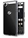 Produktbild BlackBerry KEYone Hülle, Ringke FUSION kristallklarer PC TPU Dämpfer (Fall geschützt/ Schock Absorbtions-Technologie) für das BlackBerry KEYone - Rauchschwarz