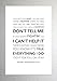 Produktbild Bryan Adams – (Everything I Do) I Do it für Sie – Funky Lyric Kunstdruck – A4 Größe