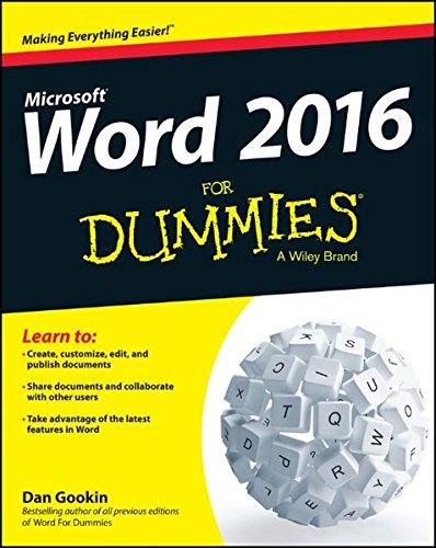 Download Word 2016 for Dummies