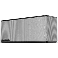 Energy Sistem Music Box 7+ - Altavoz portátil de 20 W (Bluetooth, microSD, MP3, FM Radio) Color Negro y Plata