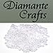 300 x 2mm White Round Pearls Loose Flat Back Nail Vajazzle Body Gems - created exclusively for Diamante Crafts