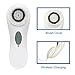 Rantizon 2-in-1 Electric Facial Brush Advanced Sonic Cleansing System Professional Pore Facial Cleaning Brush IPX7 Waterproof Exfoliator Cleanser SPA Facial Massager Wireless Charging technology with 2 Replacement Heads for Body&Face All Skin Type