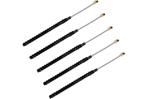 Geekstory Antena LoRa de 915 MHz IPX IPEX 1.13 UF.L Antena integrada 2DBi 8 cm para placa OLED LoRa ESP32 LORA32U4II LoRa GPS (paquete de 5)