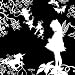 Produktbild ppd Lunch-Servietten FAIRY black/white - 20 Stück