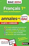 Image de ANNALES BAC 2014 FRANCAIS 1ERE
