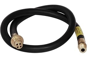 First4Spares Universal Gas Cooker Hose Bayonet Type 4' Foot x 1/2" Diameter