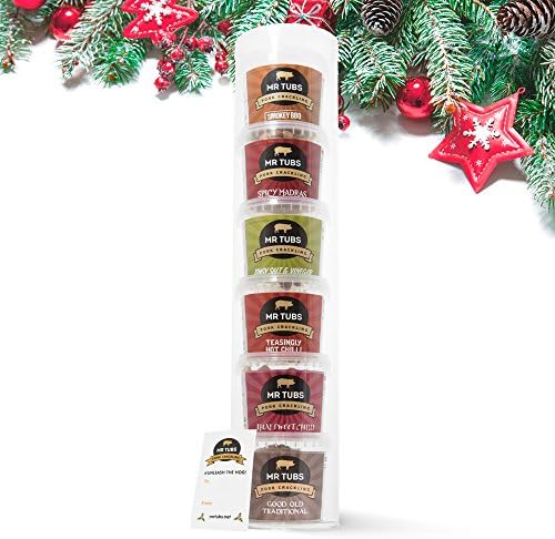 Mr Tubs Flavoured Pork Crackling Gift Tube